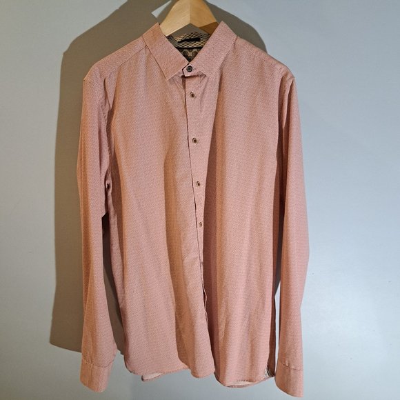 Ted Baker London Other - Ted Baker London Men's Extra Large Slim Fit Long Sleeve Button Down Shirt